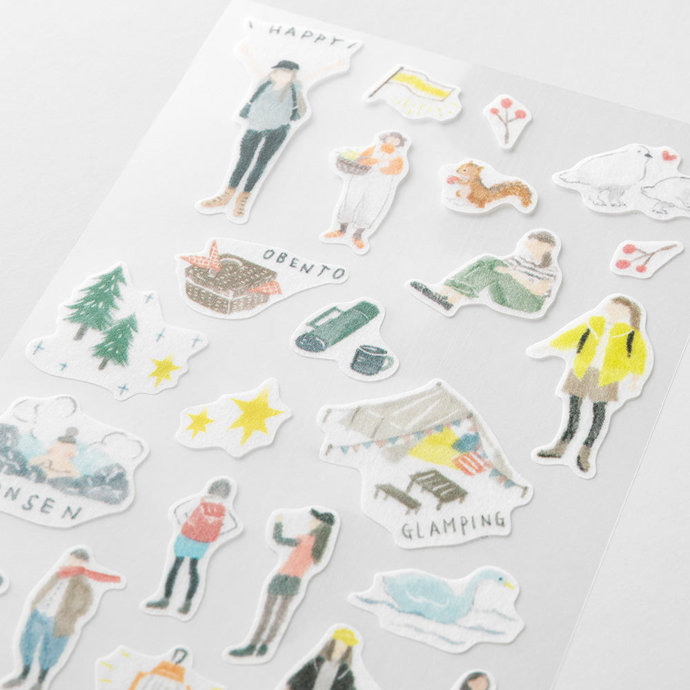 Atlas Stationers - Midori Sticker - Going Out - Stickers - Image 4