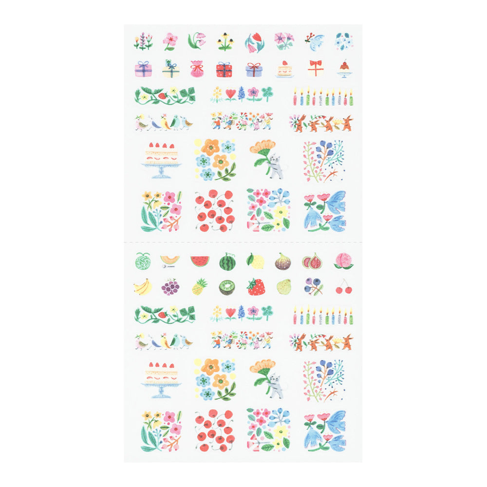 Midori Sticker - Margin Flower