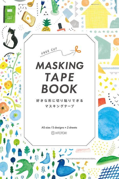 King Jim Decorative Paper Masking Tape Book - A5 Size