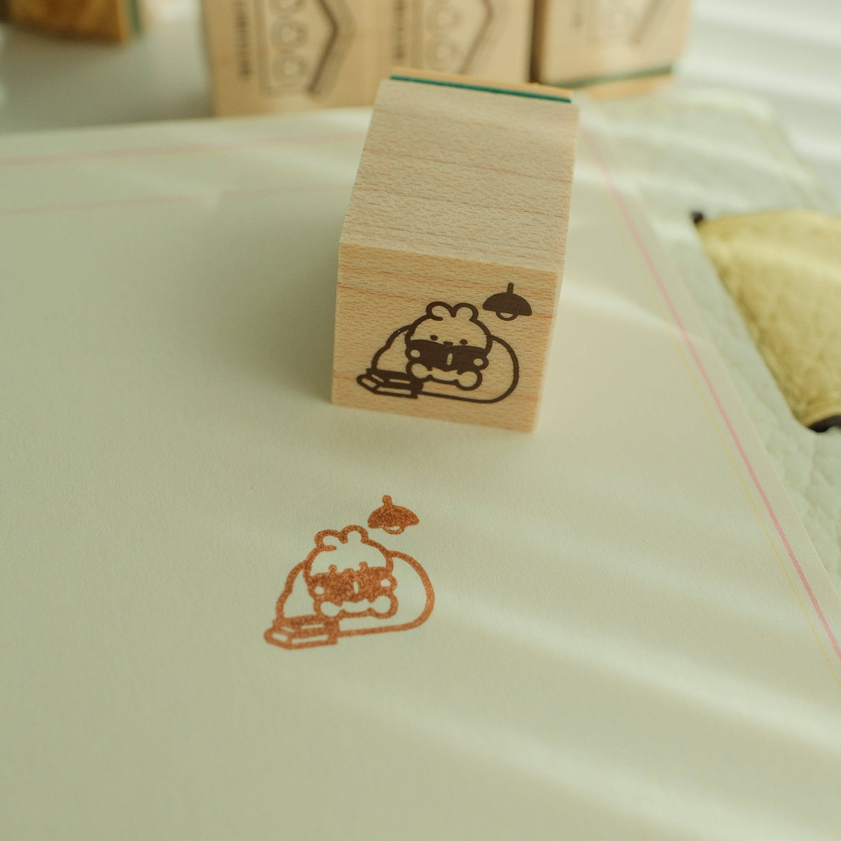 2jingis2jing Living Softly Rubber Stamp Vol. 1 (1.5cm)