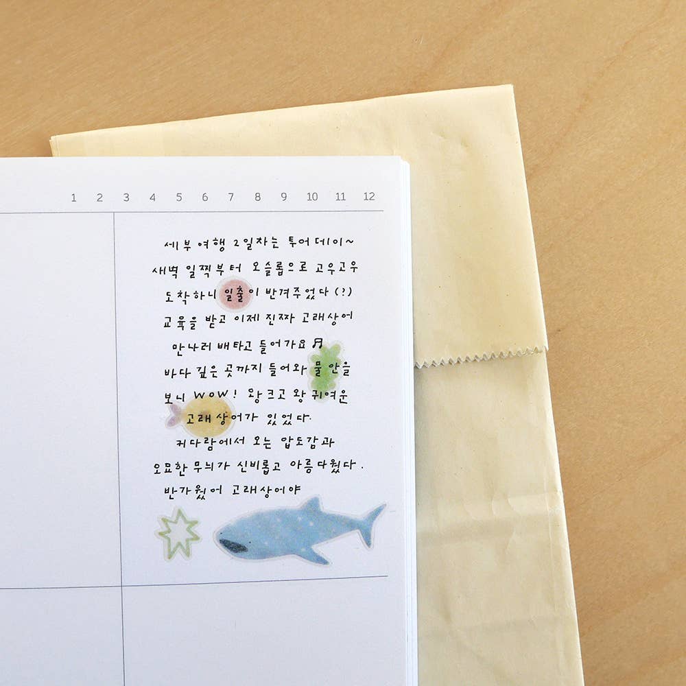 Suatelier Design Stickers - Aqua aqua