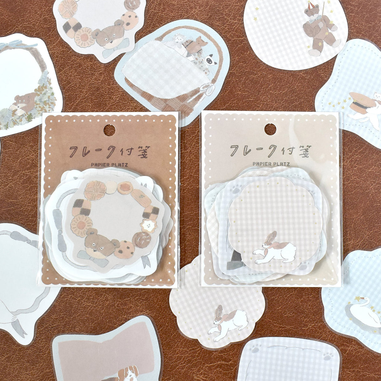 Papier Platz Tobimatsu Shoichiro Flake Sticky Notes - Various Motifs