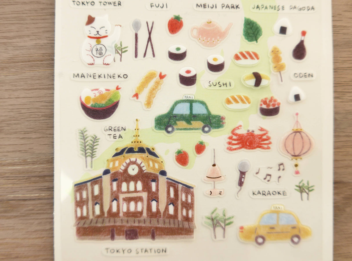 Suatelier Design Stickers - Daily in Tokyo