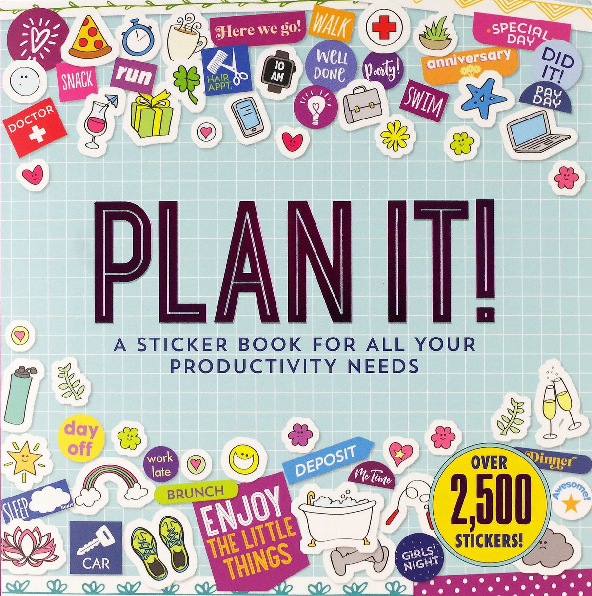 Atlas Stationers - Plan It Sticker Book - Stickers