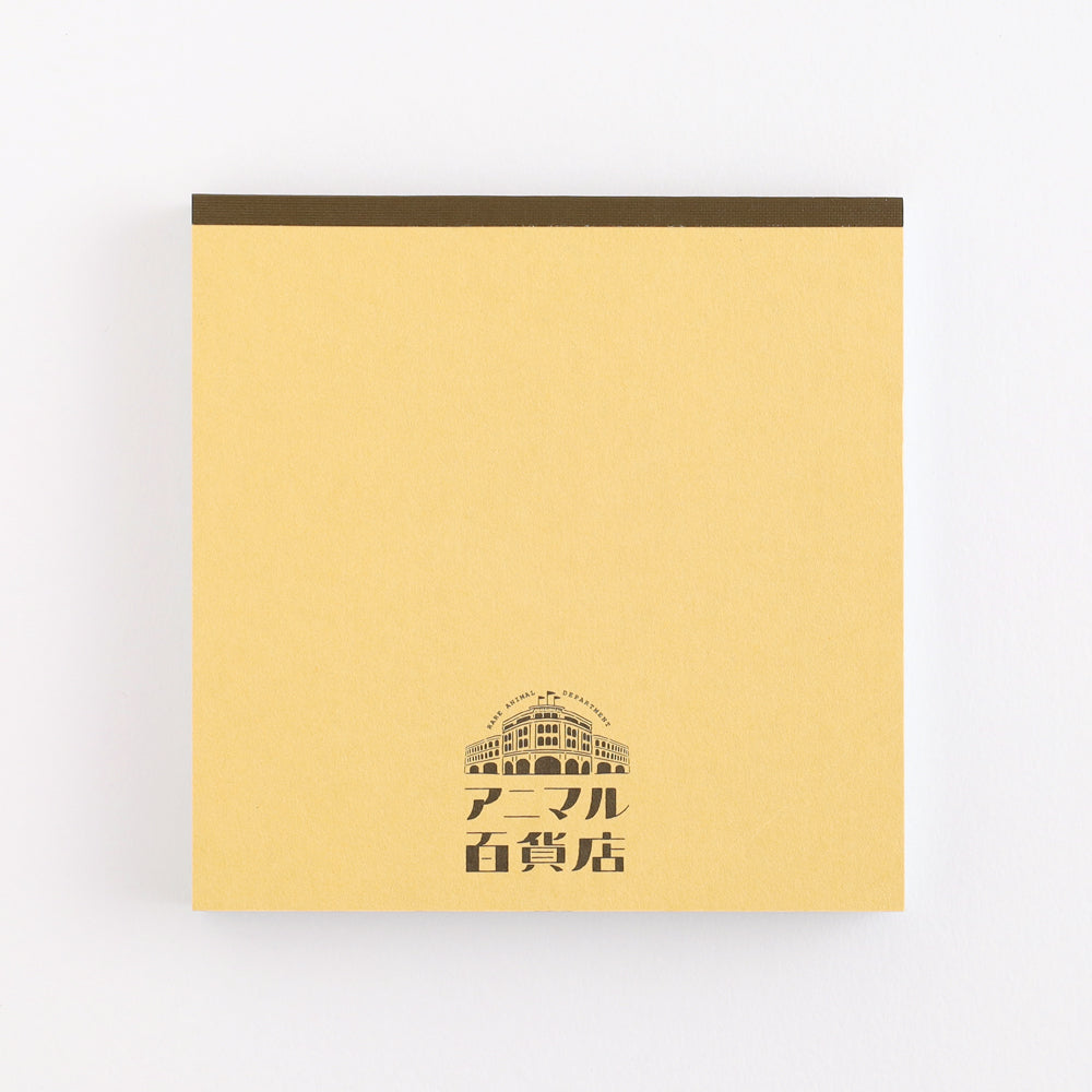 Green Flash Animal Department Store Memo Pad - Pallas's Cat