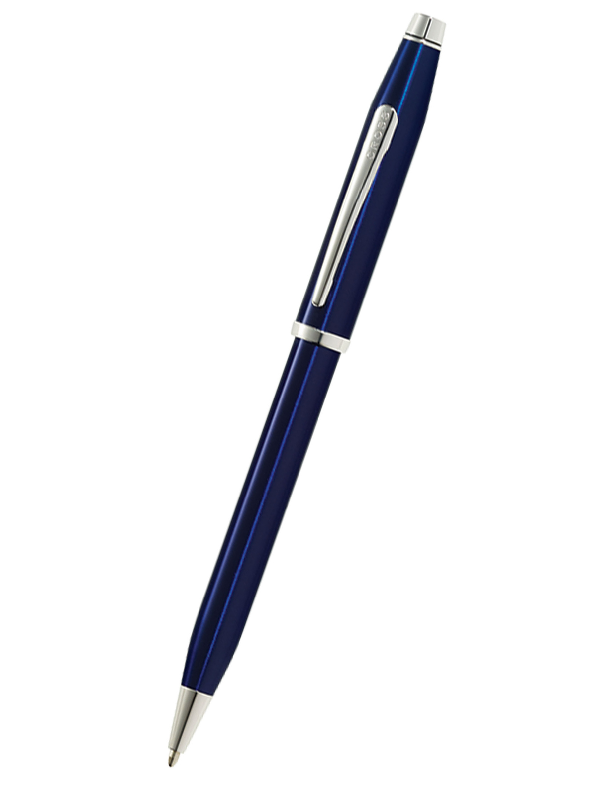 Century II Translucent Blue Lacquer Ballpoint Pen - view 1
