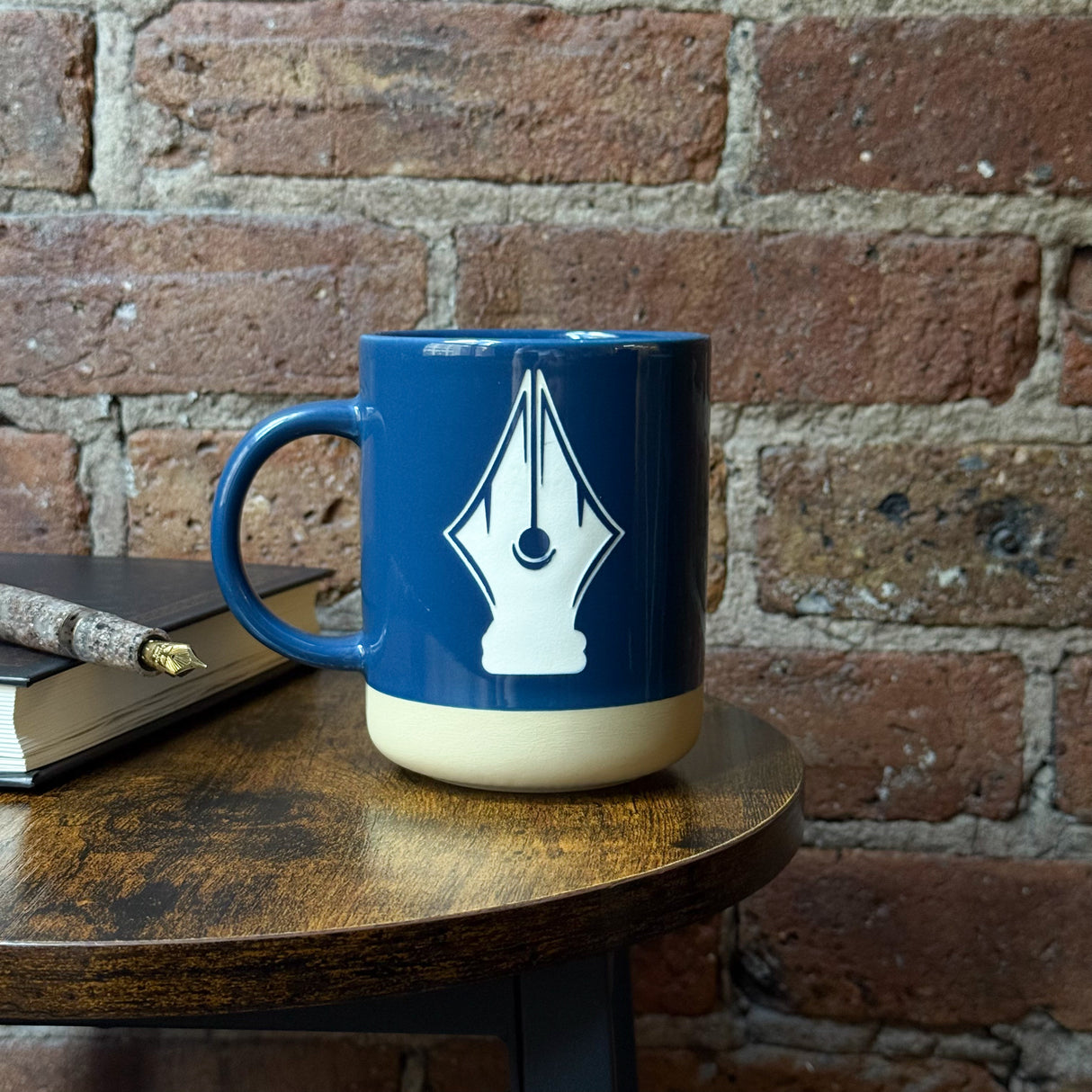 Atlas Stationers Nib Coffee Mug - Blue