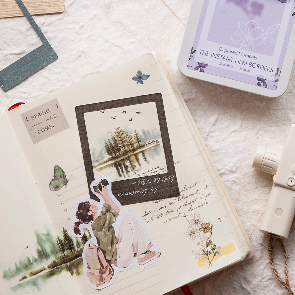 MU Journaling Die-Cut Card Series - The Instant Film Borders