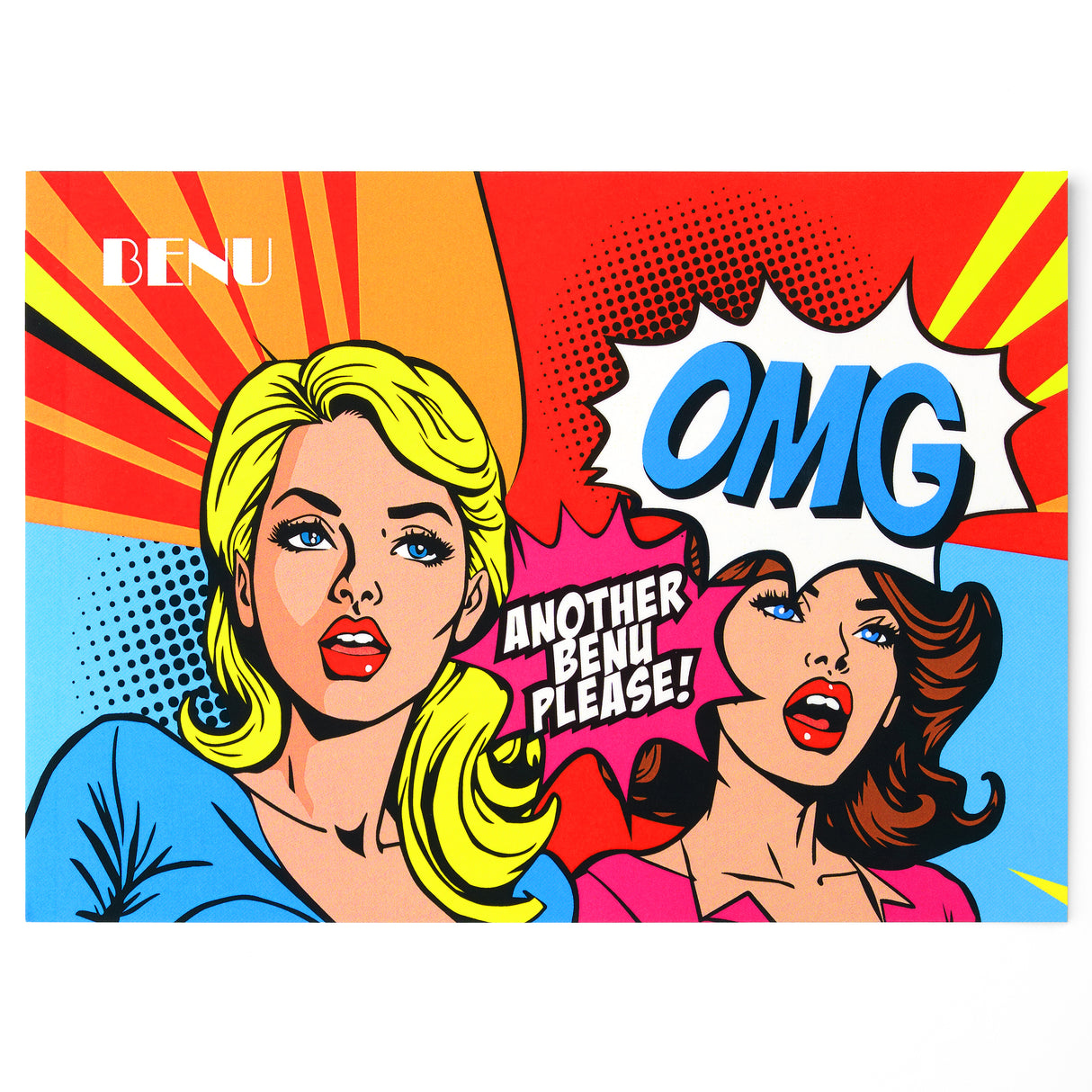 Benu Tribute Collection Pop Art Postcard Set