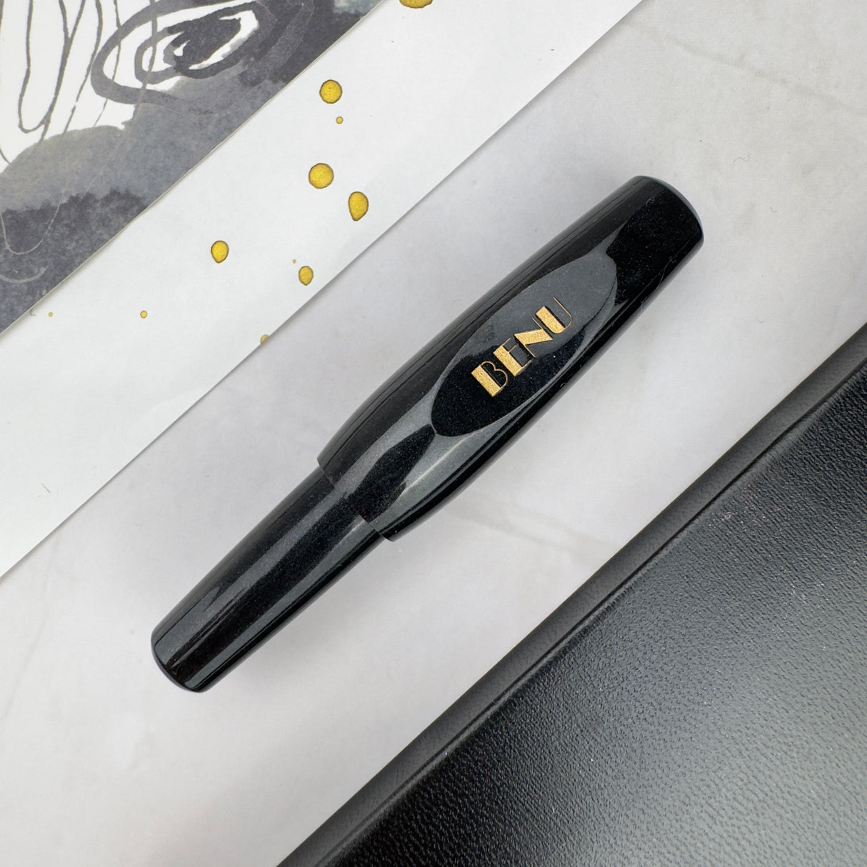 Benu Pixie Fountain Pen - Smoky Black