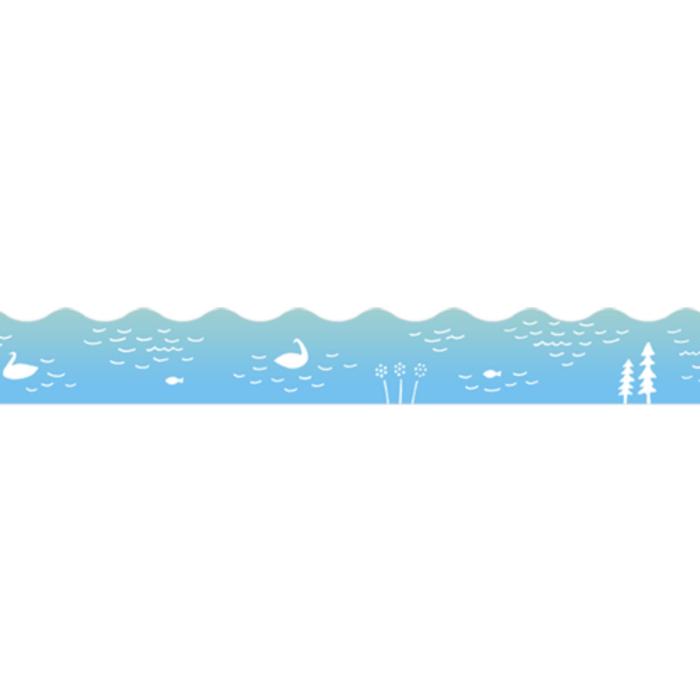 King Jim SODA Transparent Masking Tape - Swan