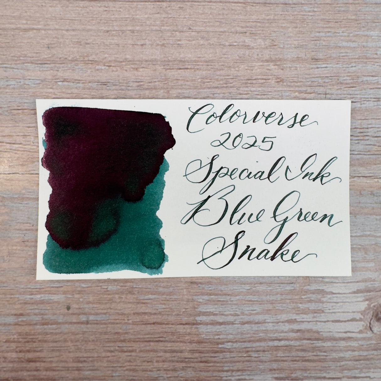 Colorverse 15ml 2025 Blue Green Snake (Special Edition)