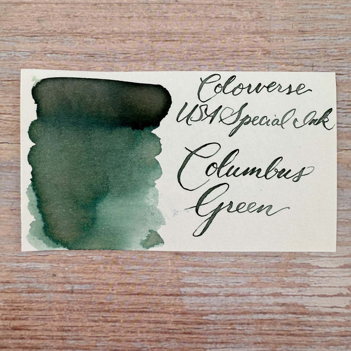 Colorverse USA Columbus Green (Ohio) - 15ml Bottled Ink