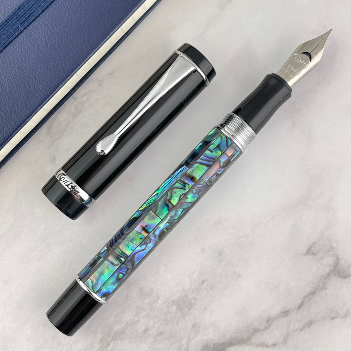Conklin Duragraph Fountain Pen - Abalone Nights