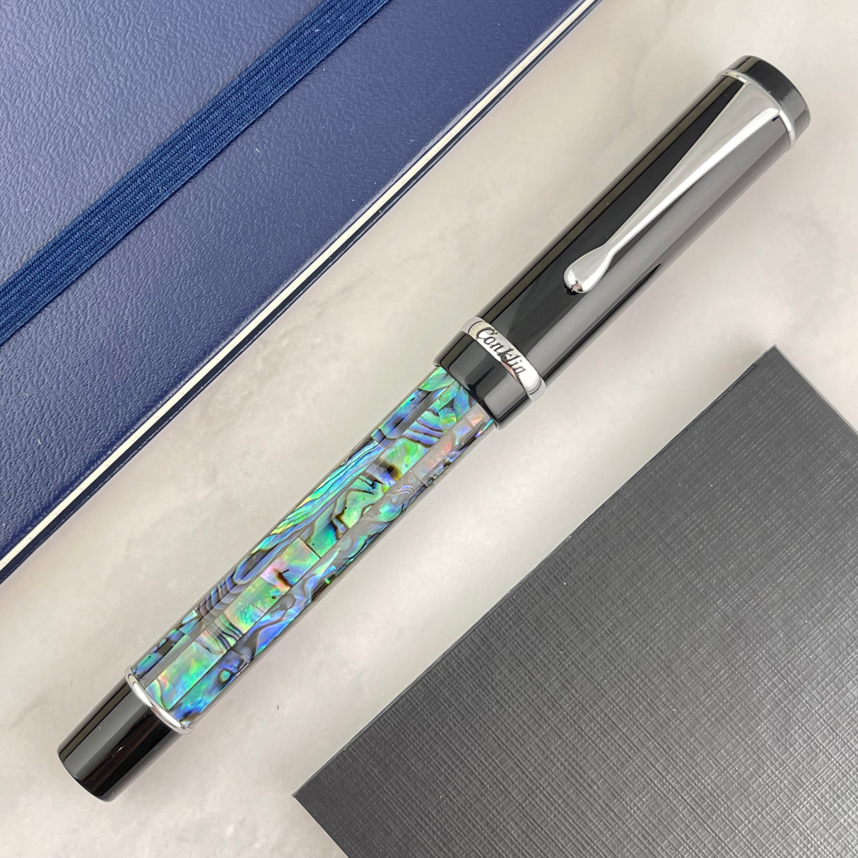 Conklin Duragraph Fountain Pen - Abalone Nights