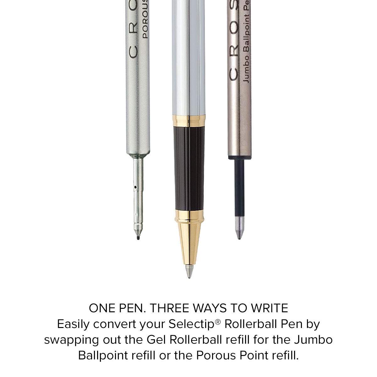 Century II Medalist Rollerball Pen - refill detail