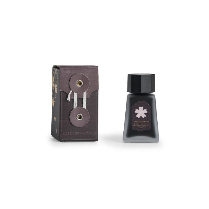 Esterbrook x Sakuradragon Dark Cherry Wood - 30ml Bottled Ink