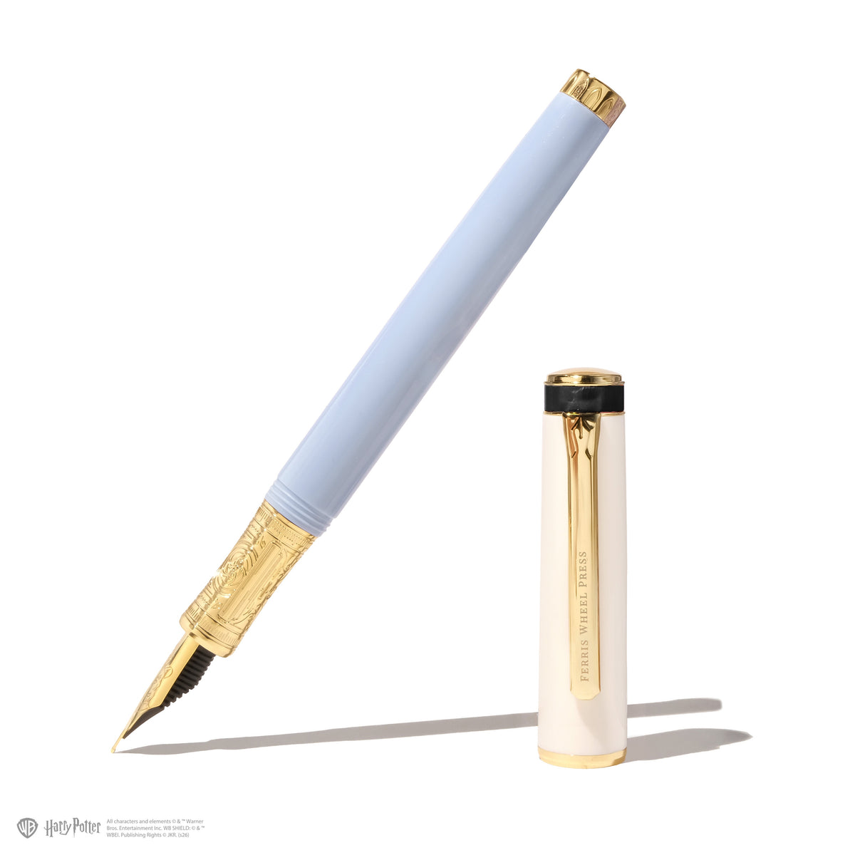 Ferris Wheel Press Masque Fountain Pen and Ink Set - Blue