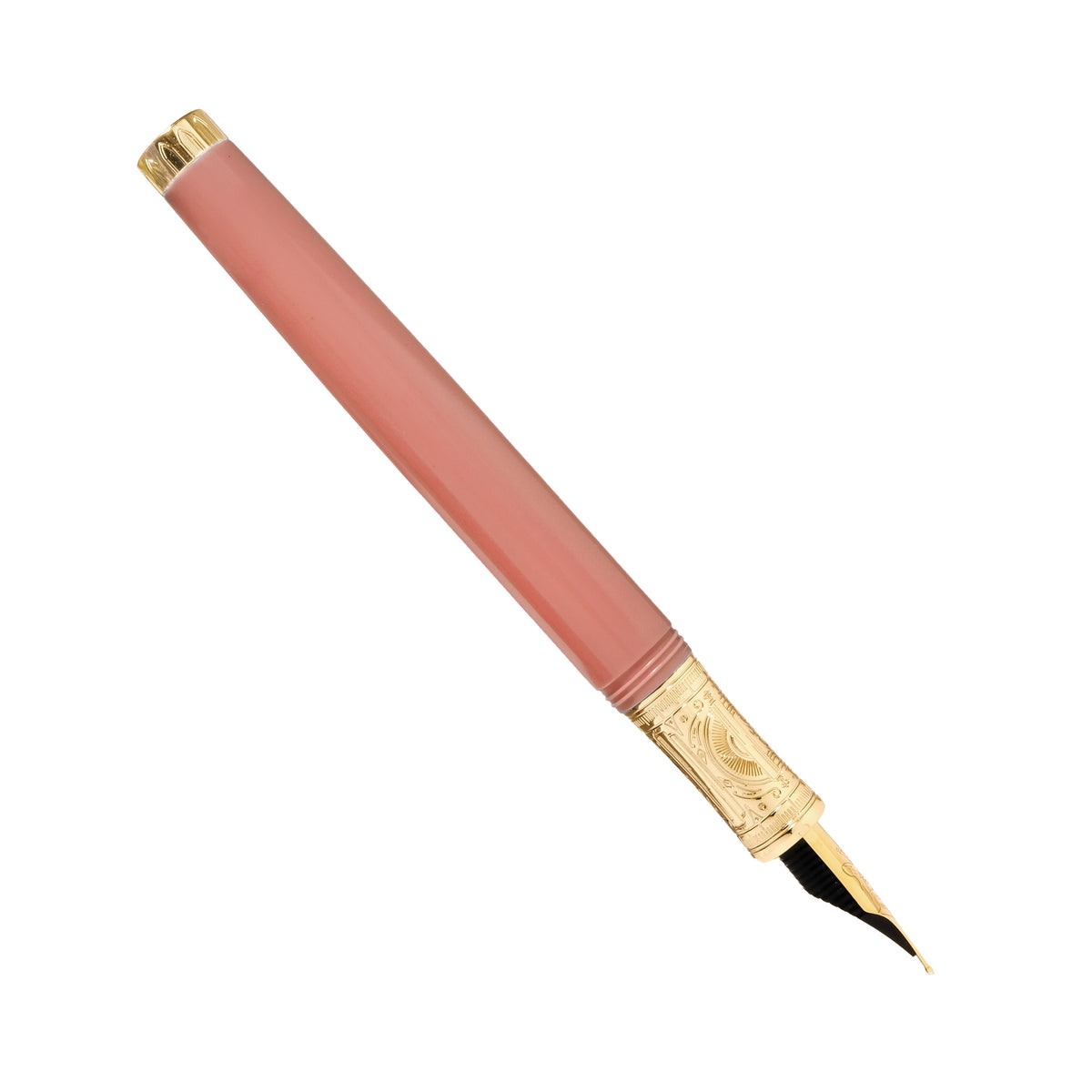 Ferris Wheel Press Masque Fountain Pen and Ink Set - Coral