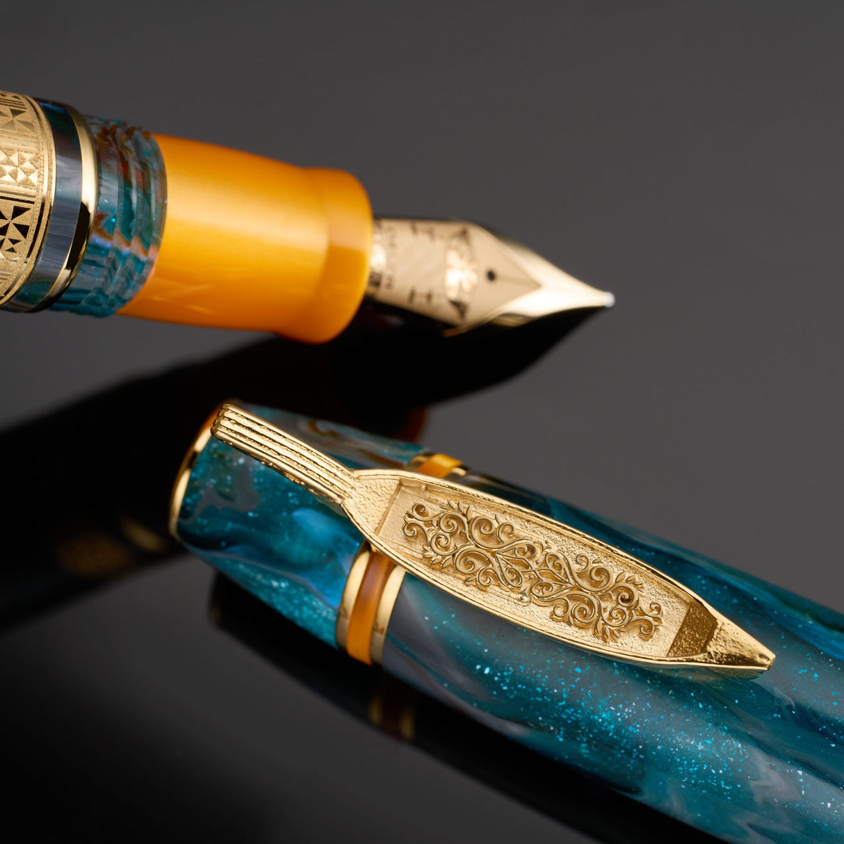 Delta Indigenous People Fountain Pen - Bajau w/14k Nib (Limited Edition)