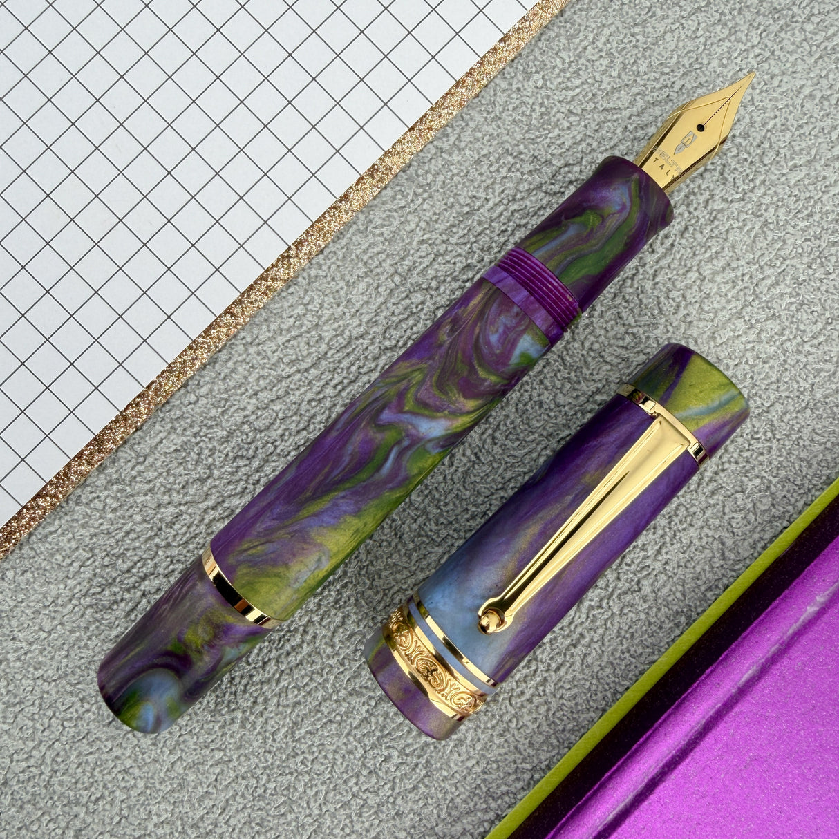 Delta Reservoir 2.0 Fountain Pen - Wisteria Walk (Limited Edition)