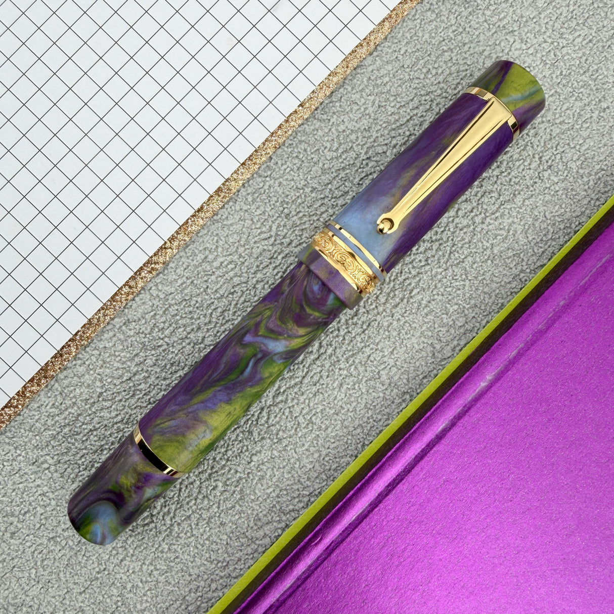 Delta Reservoir 2.0 Fountain Pen - Wisteria Walk (Limited Edition)