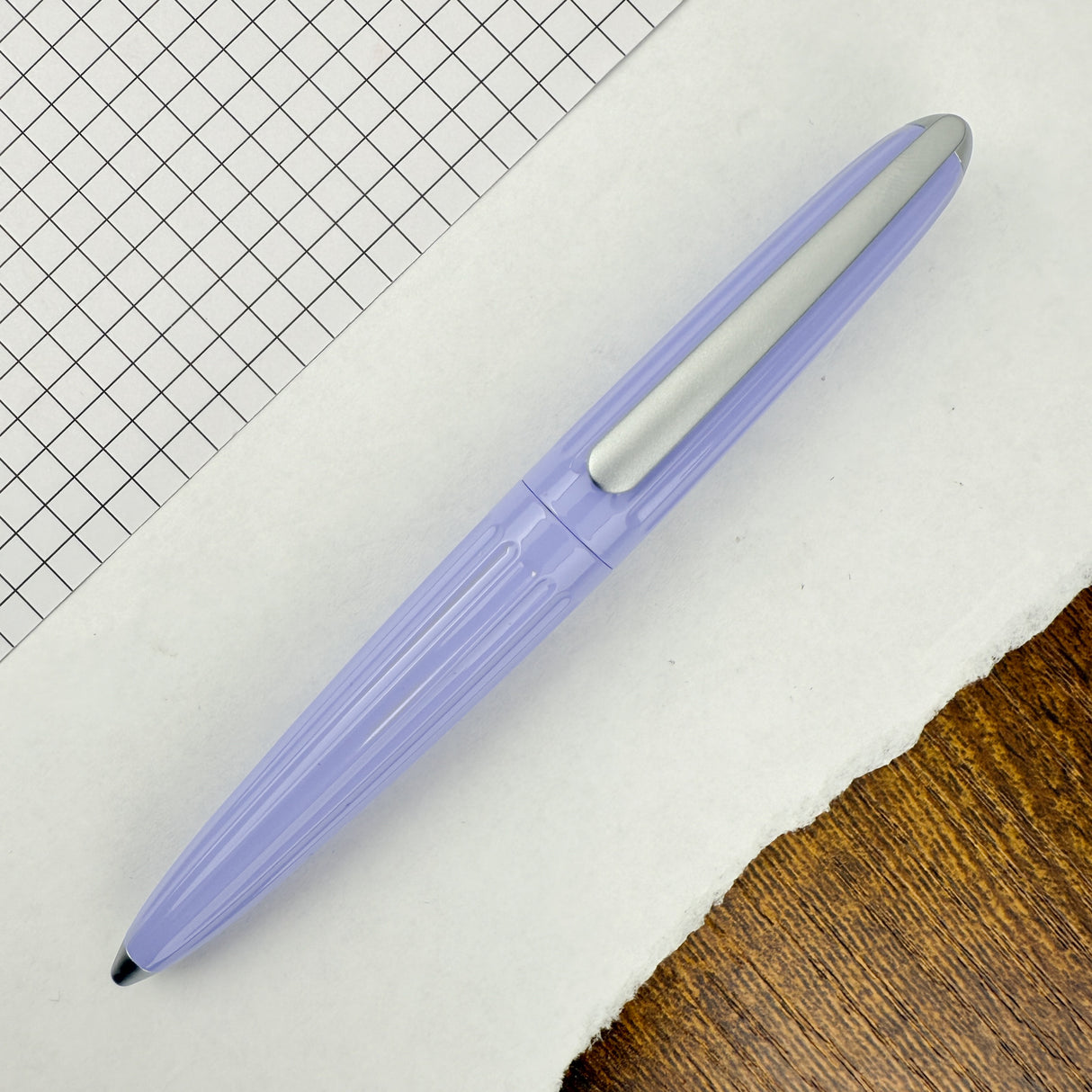 Diplomat Aero Fountain Pen - Periwinkle (Atlas Exclusive)