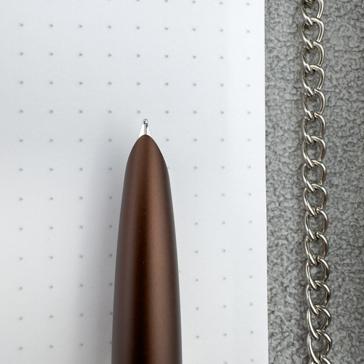 Diplomat Viper Fountain Pen - Brown Guilloche