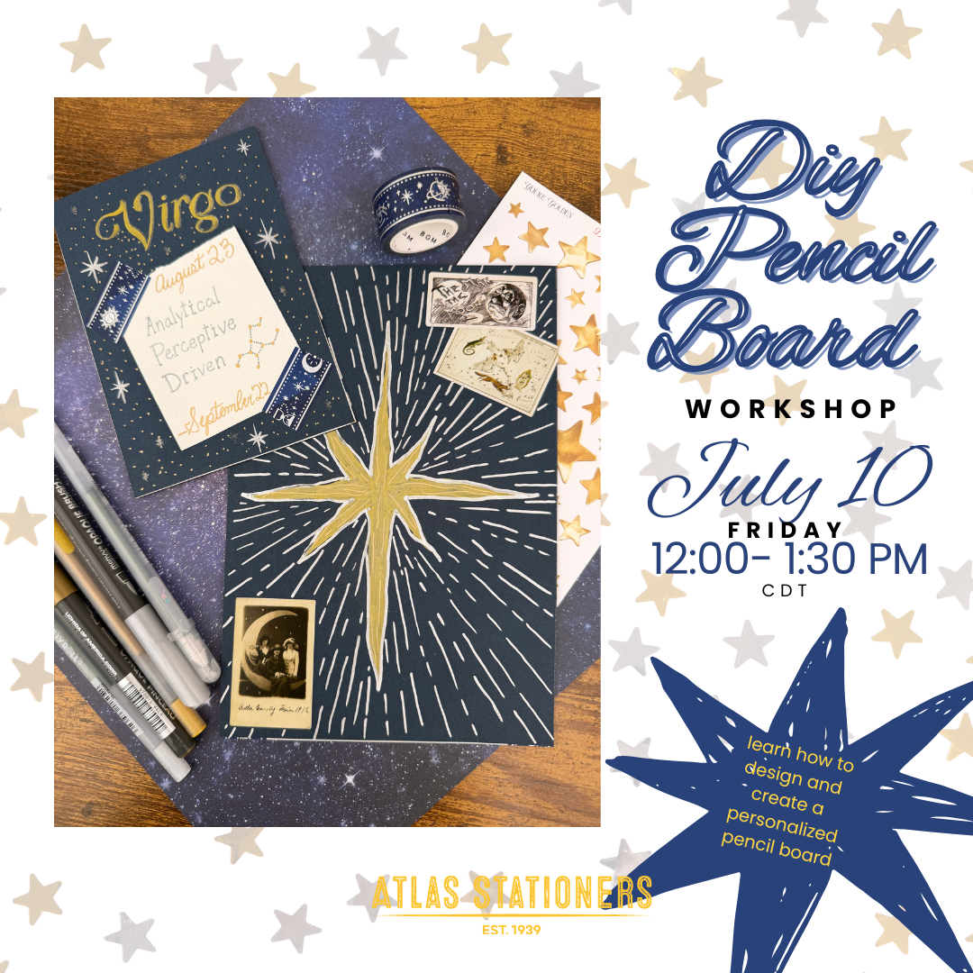 Atlas DIY Pencil Board Making Workshop with Annabelle