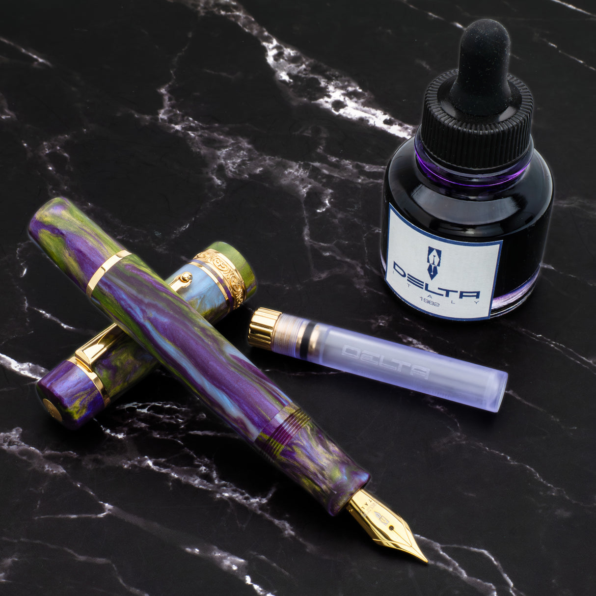 Delta Reservoir 2.0 Fountain Pen - Wisteria Walk (Limited Edition)