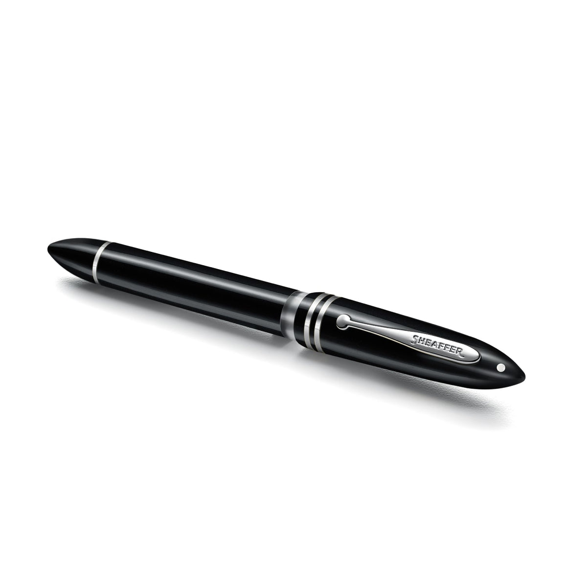 Sheaffer Balance III Fountain Pen - Black w/ Chrome Trim