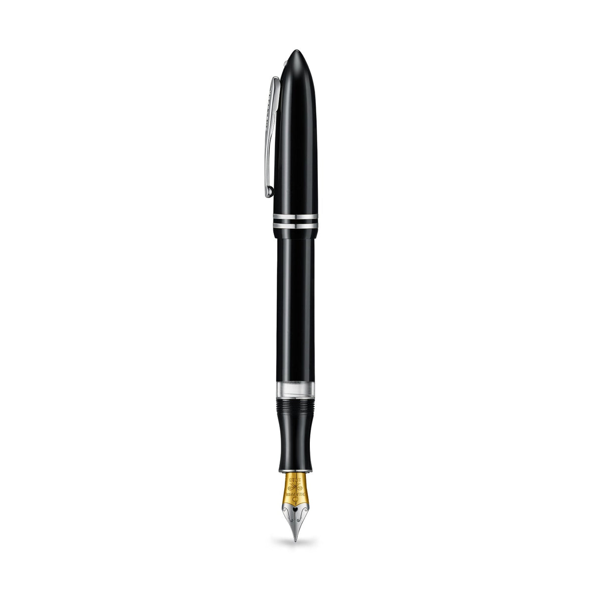 Sheaffer Balance III Fountain Pen - Black w/ Chrome Trim