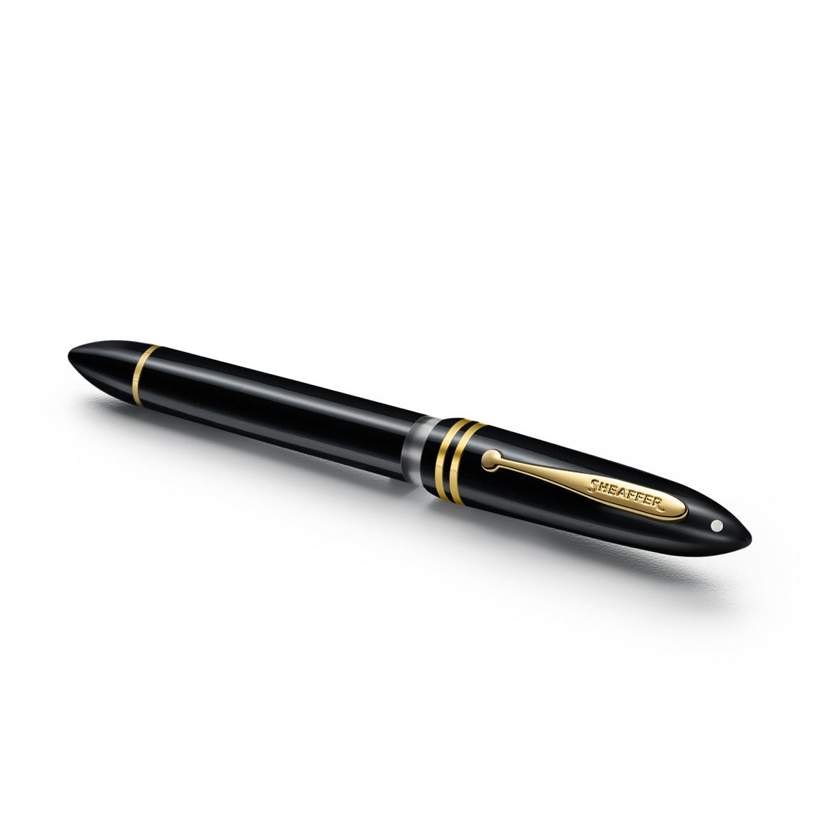 Sheaffer Balance III Fountain Pen - Black w/ Gold Trim