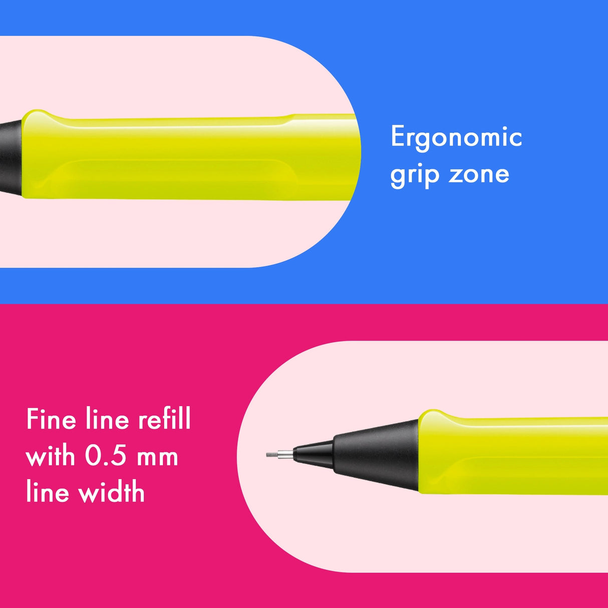 Lamy Safari Mechanical Pencil - Neon Yellow (Special Edition)