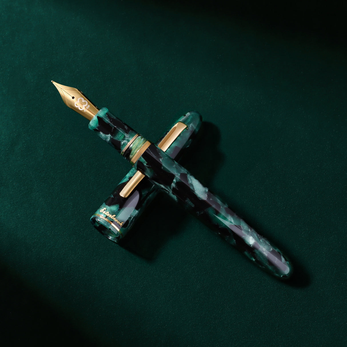 Esterbrook Estie Fountain Pen - Evergreen w/ Gold Trim
