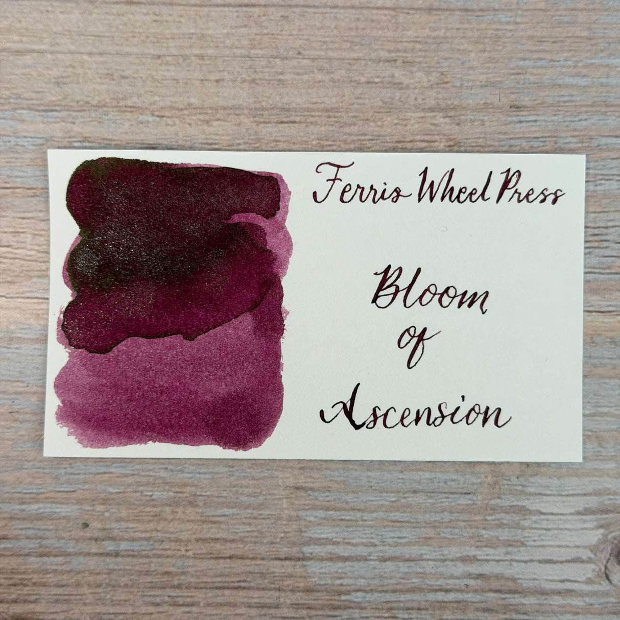 Ferris Wheel Press The Book of Knights Series - Bloom of Ascension - 20ml Bottled Ink