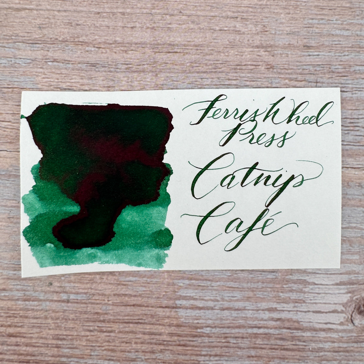 Ferris Wheel Press - Catnip Cafe - 38ml Bottled Ink (Special Edition)