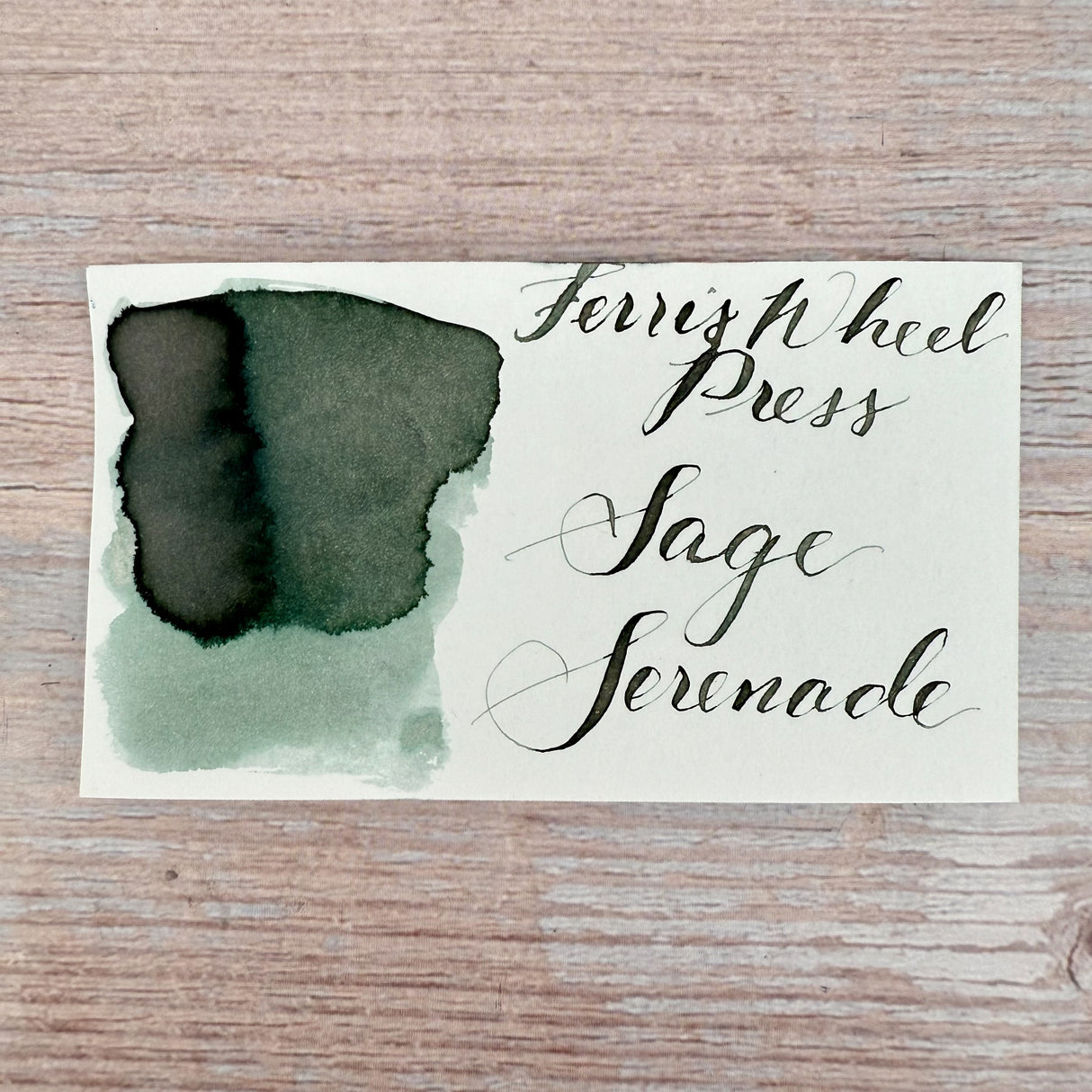 Ferris Wheel Press - Sage Serenade - 38ml Bottled Ink