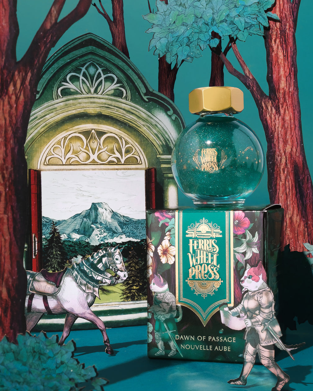 Ferris Wheel Press The Book of Knights Series - Dawn of Passage - 20ml Bottled Ink