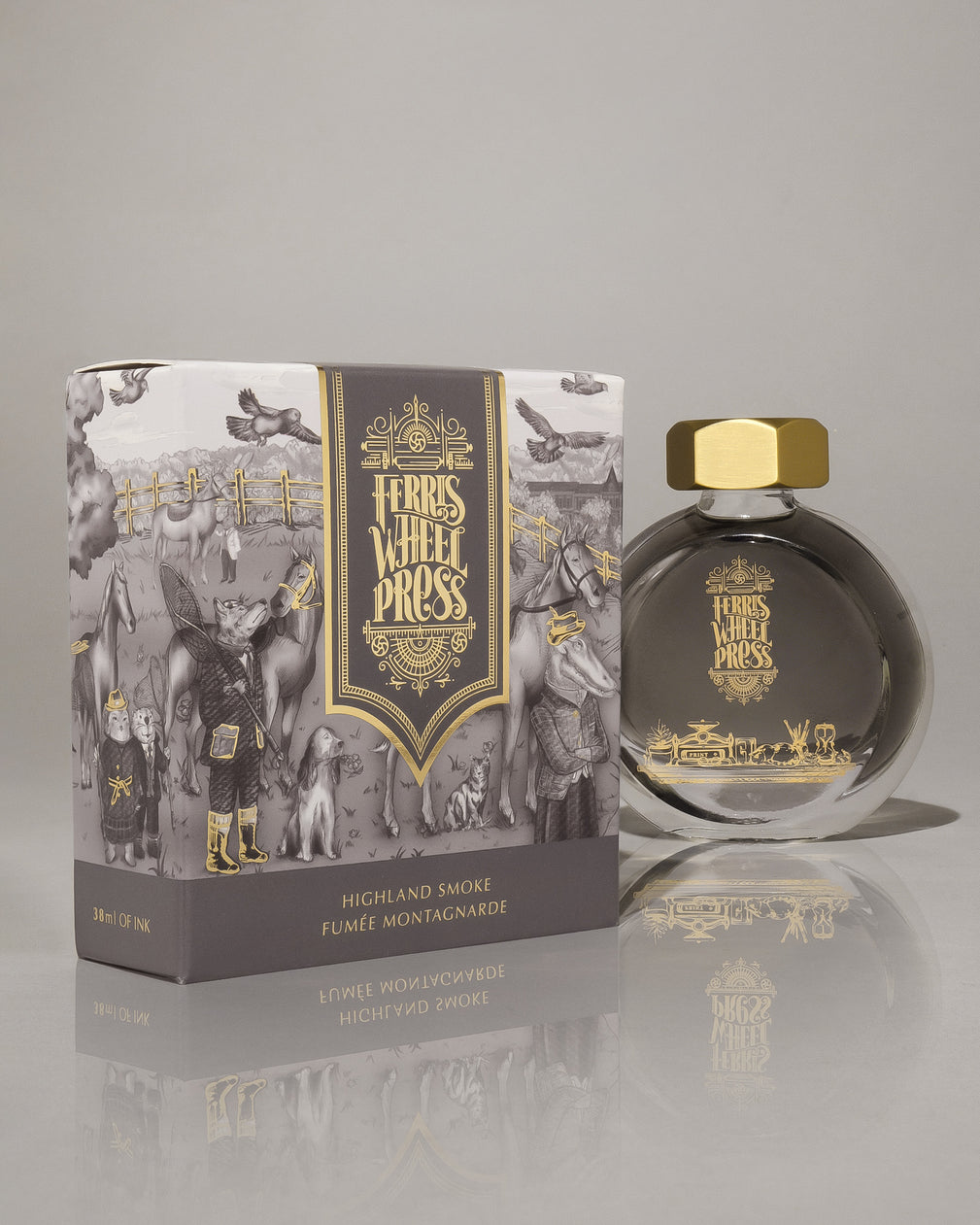 Ferris Wheel Press - Highland Smoke - 38ml Bottled Ink (Special Edition)