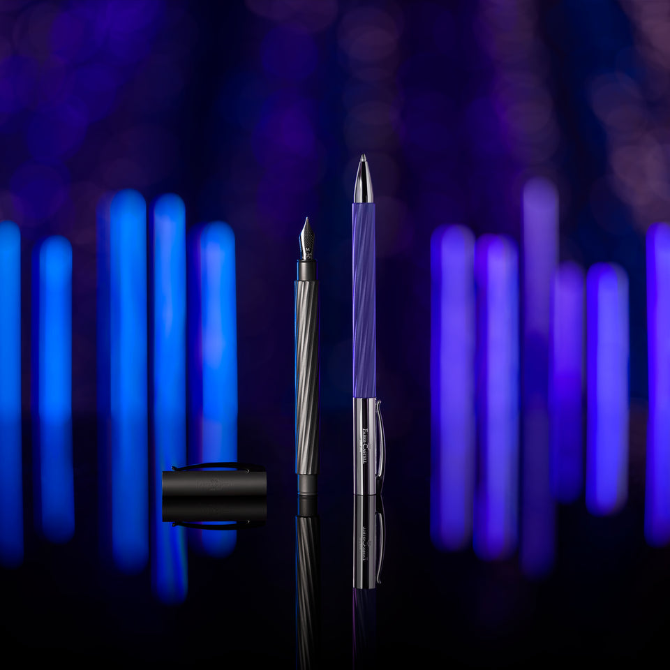 Faber-Castell Ambition Italic Ballpoint Pen - Obsidian