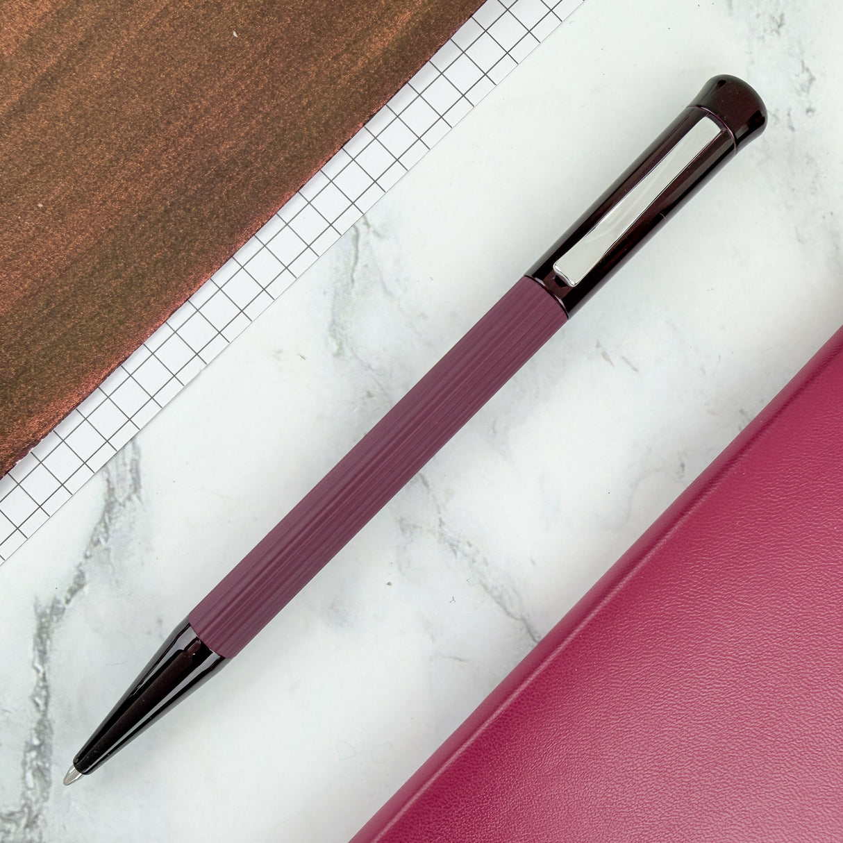 Graf von Faber-Castell Tamitio Ballpoint Pen - Dark Bordeaux
