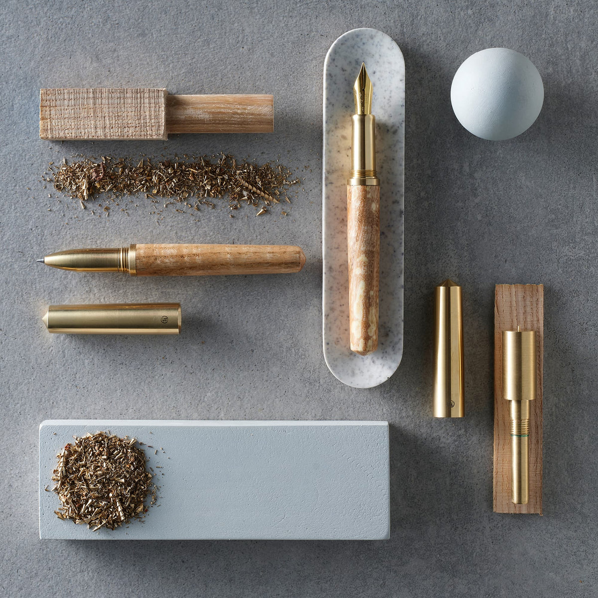 Tom's Studio Studio Handmade Rollerball - Ash