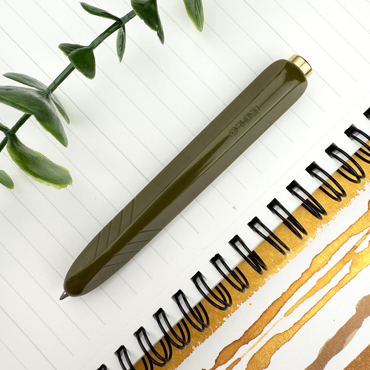 Kolo Tino Ballpoint Pen - Acrylic Wasabi