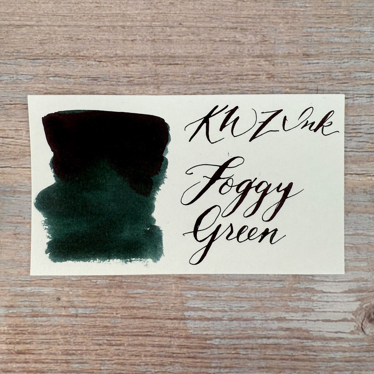 KWZ Foggy Green - 60ml Bottled Inks