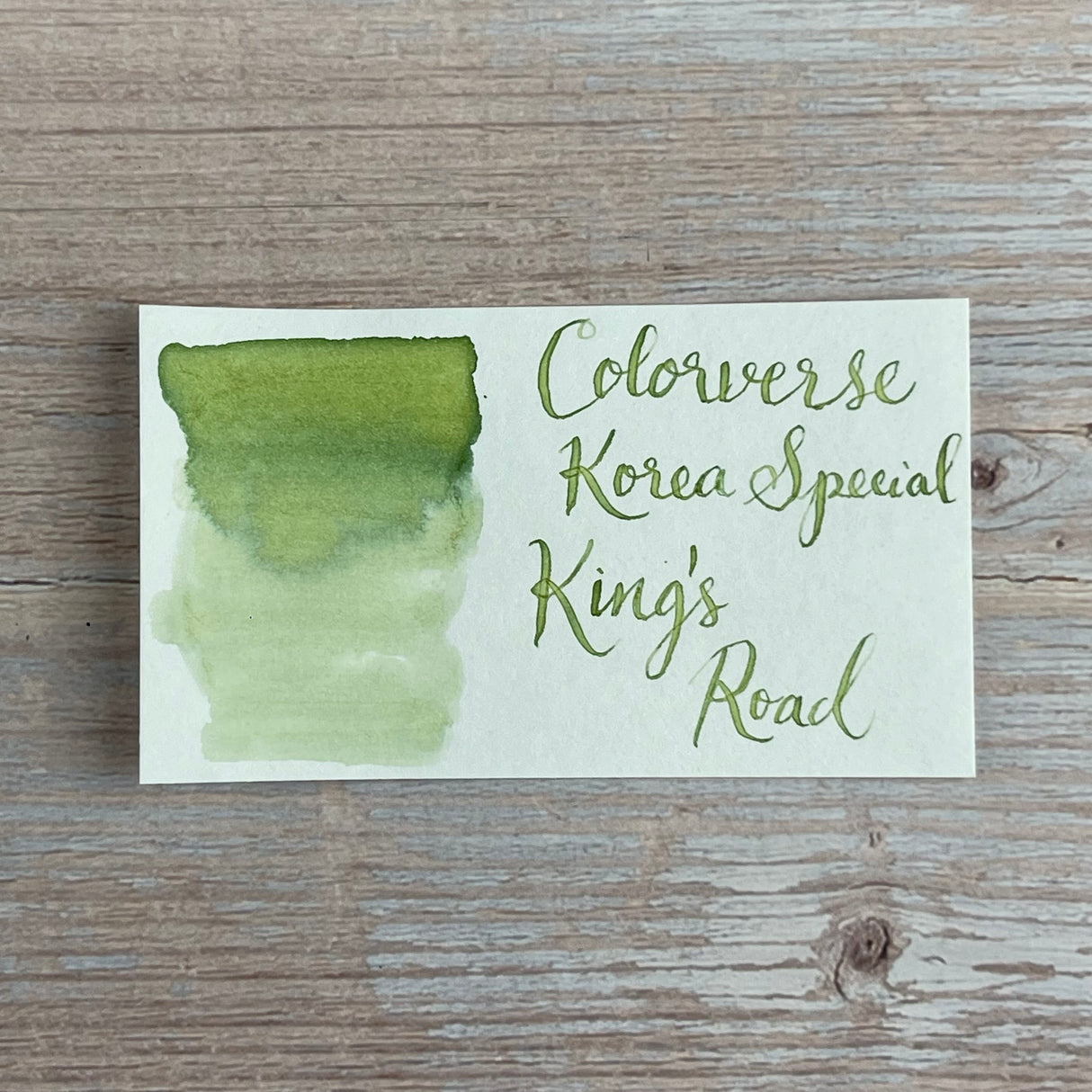 Colorverse 15ml Korea Special Bottled Ink - King's Road