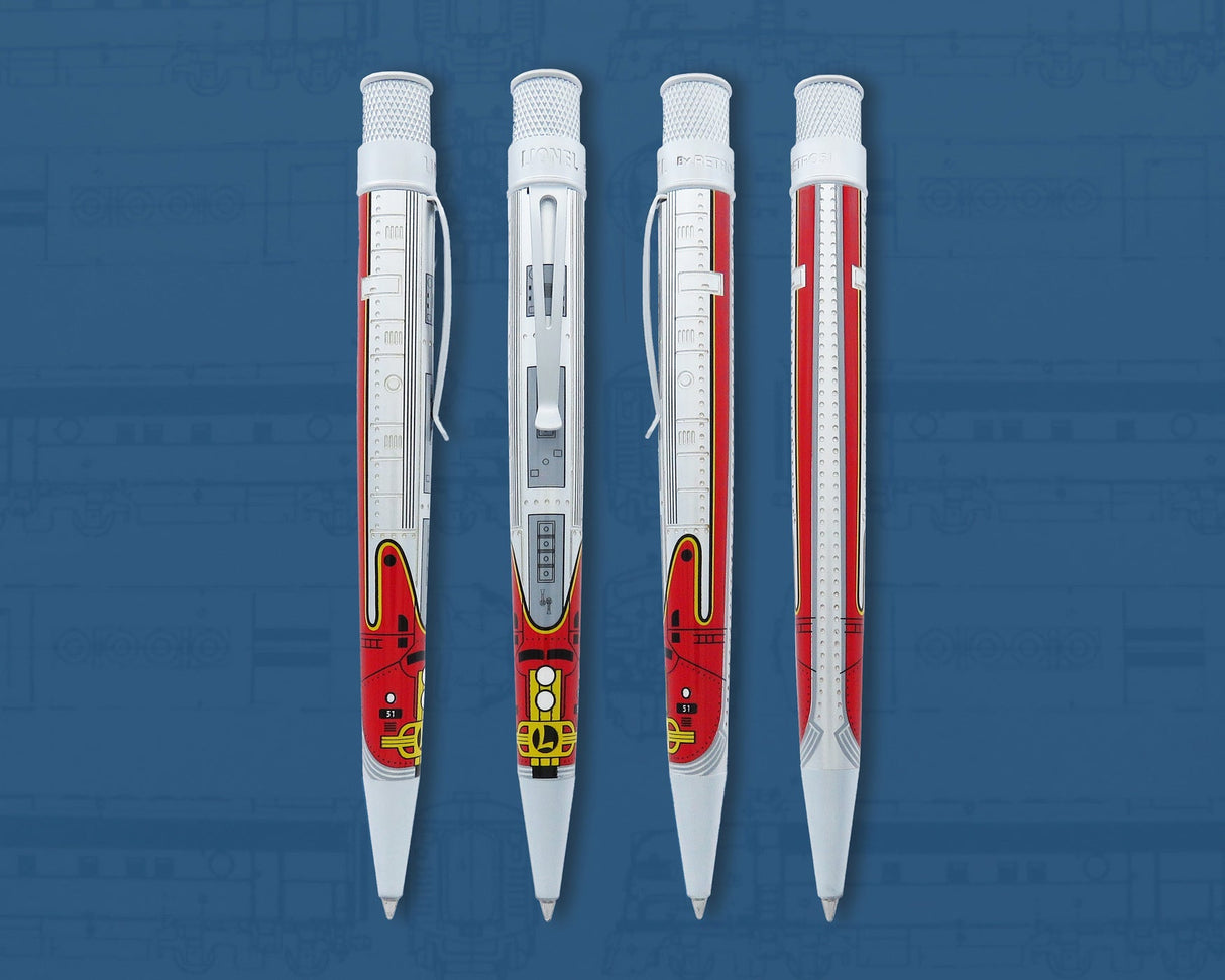 Retro 51 Lionel Trains Tornado Rollerball Pen - Super Chief