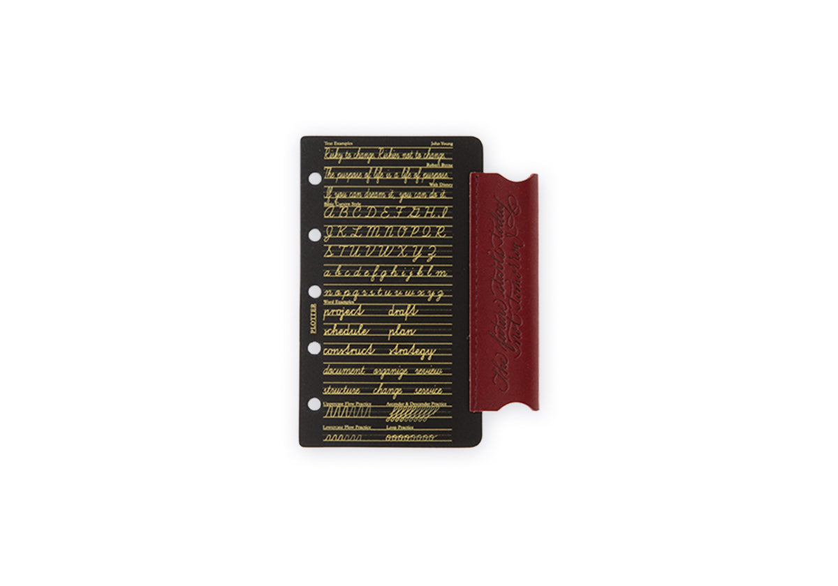 Plotter Liscio Leather Binder Limited BOX - Mini 5 Size