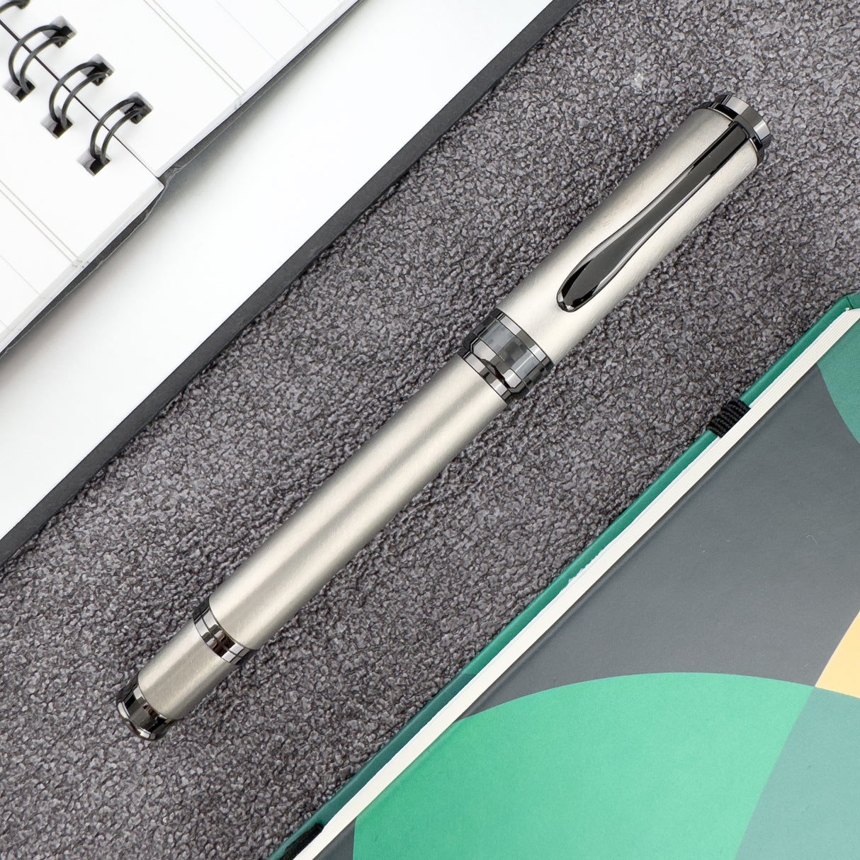 Monteverde Innova Rollerball Pen - Titanium (Limited Edition)