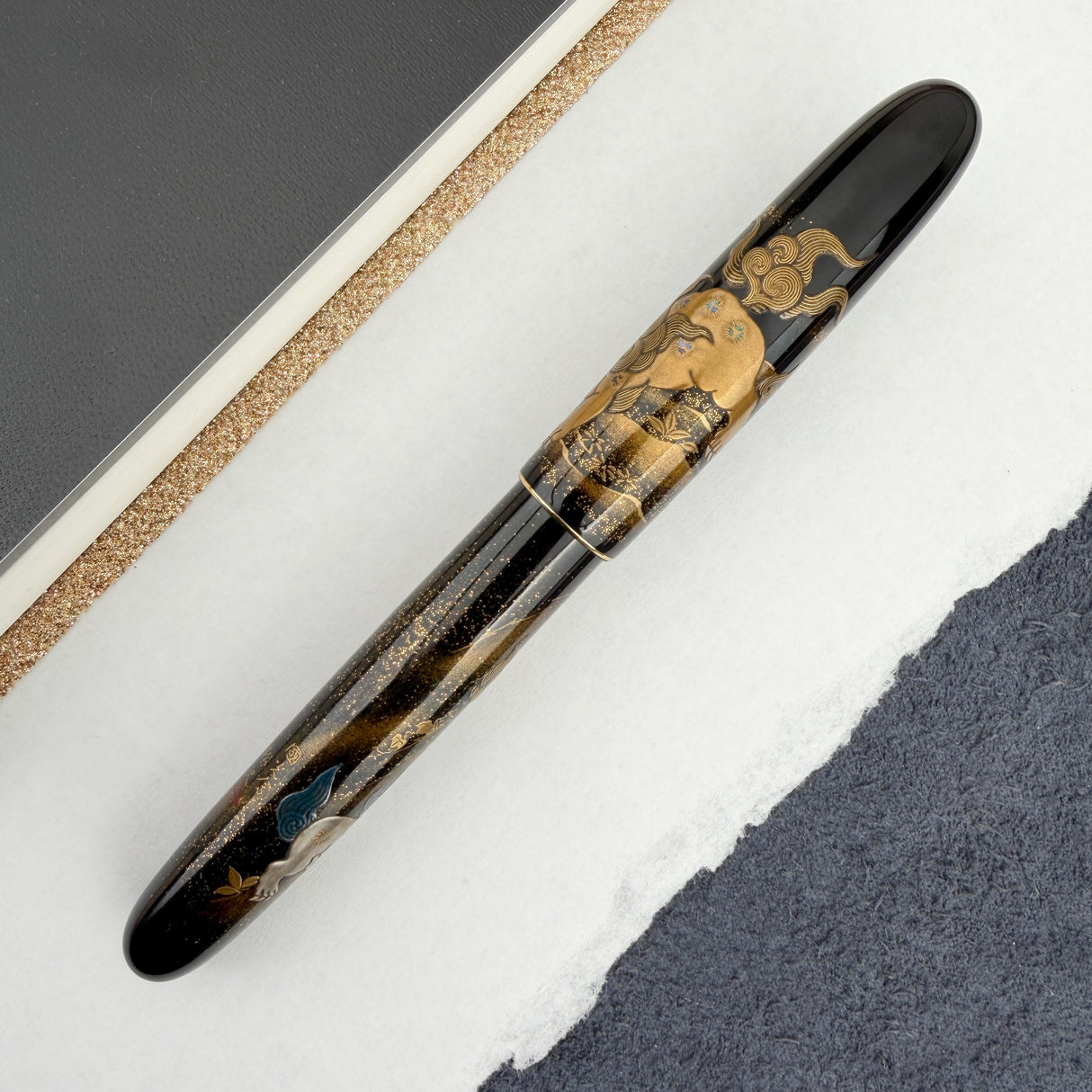 Namiki Yukari Royale Fountain Pen - Lioness and Cubs